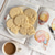 ieftine Halloween Kithen-biscuit craniu din plastic abraziv alb instrument de copt diy desene animate craniu biscuitmold