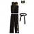 cheap Couples&#039; &amp; Group Costumes-Cobra Kai Karate Kid Outfits Masquerade Men&#039;s Women&#039;s Boys Movie Cosplay Sports Cosplay Black Top Pants Waist Belt Carnival Children&#039;s Day Masquerade Girls&#039; World Book Day Costumes