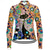 cheap Women&#039;s Jerseys-Women&#039;s Cycling Jersey Long Sleeve Bike Jersey Top with 3 Rear Pockets Mountain Bike MTB Road Bike Cycling Breathable Quick Dry Moisture Wicking Reflective Strips Red Blue Purple Cat Floral Botanical