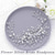 tanie Akcesoria do włosów dla kobiet-Bride flower wedding hair vine crystal bridal hair piece rhinestone party akcesoria do włosów leaf hair biżuteria bead headpiece dla kobiet i dziewcząt