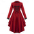 abordables Hauts-Rétro Vintage Punk &amp; Gothique Médiéval Manteau Trench-coat Vêtements d&#039;extérieur Médecin de la peste Grande Taille Couleur Unie Femmes Halloween Carnaval Mascarade Soirée Halloween Adulte Manteau