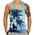 cheap Gym Tank Tops-Men&#039;s Vest Top Tank Top Vest Designer Classic Hawaiian Summer Sleeveless White+Black Green Light Green Blue Graphic Scenery Print Crew Neck Outdoor Daily Print Clothing Clothes Designer Classic