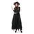 cheap Couple &amp; Group Costumes-Couples Cosplay Witch Warlock Couples&#039; Costumes Men&#039;s Women&#039;s Movie Cosplay Cosplay Costume Party Black Dress Hat Carnival Masquerade Valentine&#039;s  Day for Walpurgis Night