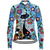 cheap Women&#039;s Jerseys-Women&#039;s Cycling Jersey Long Sleeve Bike Jersey Top with 3 Rear Pockets Mountain Bike MTB Road Bike Cycling Breathable Quick Dry Moisture Wicking Reflective Strips Red Blue Purple Cat Floral Botanical