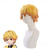 cheap Anime Wigs-Agatsuma Zenitsu Wig Demon Slayer Cosplay  Wig Yellow Gradient Orange Curly Short Hair for Men Halloween Wigs