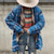 preiswerte Herren Strickjacke-Herren Pullover Strickjacke Gerippt Stricken Cropped Strick Plaid V Ausschnitt Stilvoll Basic Outdoor Täglich Bekleidung Herbst Winter Rote M L XL