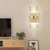 cheap Crystal Wall Lights-Crystal Modern Nordic Style Wall Sconces Wall Lamps for Bedroom Dining Room Steel Indoor Lighting 110-120V 220-240V