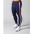 cheap Sweatpants &amp; Joggers-Men&#039;s Joggers Sweatpants Zipper Ankle Zippers Base Layer Athletic Athleisure Winter Breathable Soft Sweat wicking Fitness Gym Workout Running Sportswear Activewear Stripes Black Grey Dark Blue