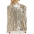cheap Wedding Guest Wraps-Women&#039;s Wrap Bolero Coats / Jackets Sparkle &amp; Shine Long Sleeve Sequined Wedding Wraps With Glitter For Wedding All Seasons
