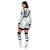 cheap Couples&#039; &amp; Group Costumes-Couples Cosplay Astronaut Outfits Couples&#039; Costumes Unisex Movie Cosplay Cosplay Costume Party Silver Costume Halloween Carnival Masquerade Spandex