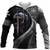 abordables Sweats à capuche pour hommes-Homme Graphic Chevaliers templiers Sweat à capuche Sweats à Capuche Sweat-shirt Sweat à capuche manche longue Sweat à capuche Capuche Design 3D effet Travail du quotidien Fin de semaine Blanc + gris