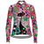 cheap Women&#039;s Jerseys-Women&#039;s Cycling Jersey Long Sleeve Bike Jersey Top with 3 Rear Pockets Mountain Bike MTB Road Bike Cycling Breathable Quick Dry Moisture Wicking Reflective Strips Red Blue Purple Cat Floral Botanical