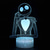 tanie Lampki nocne 3D-halloween 3d iluzja lampka nocna halloween miasto dynia król jack skellington 16 kolorów z pilotem do wystroju pokoju lampka na biurko kreatywne oświetlenie prezenty dla dzieci urodziny boże narodzenie