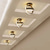 levne Stmívatelná stropní světla-24cm polozapuštěná stropní svítidla, kovové lakované povrchy led nordic style 3000/6000k 110-120v 220-240v