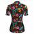 cheap Cycling Jerseys-21Grams® Women&#039;s Cycling Jersey Short Sleeve Mountain Bike MTB Road Bike Cycling Graphic Floral Botanical Shirt Black Breathable Quick Dry Moisture Wicking Sports Clothing Apparel / Stretchy