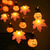 cheap Halloween Lights-Halloween Fall Pumpkin String Lights Hat Pumpkin Maple Leaf String Lights 3M-20LEDs 1.5M-10LEDs Battery Powered Home Party Holiday Halloween Decoration Lights