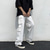 cheap Cargo Pants-Men's Cargo Pants Cargo Trousers Elastic Waist Multi Pocket Solid Color Daily Weekend Streetwear Stylish Black White