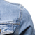 cheap Denim Shirts-Men&#039;s Jacket Denim Jacket Jeans Regular Pocket Coat Blue Navy Blue Light Blue Casual Daily Fall Zipper Stand Collar Regular