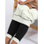 preiswerte Fleece gefütterte Leggings-Damen Leggings mit Fleecefutter Kuscheliges Fleecefutter Gemütliche Leggings Winterleggings Einfarbig Thermowarm Weich Hohe Elastizität Sportlich Athleisure Schwarz Schwarz+Grau Herbst Winter
