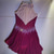 cheap Figure Skating Dresses-Figure Skating Dress Women&#039;s Girls&#039; Ice Skating Dress Red Open Back Spandex High Elasticity Training Competition Skating Wear Crystal / Rhinestone Sleeveless Ice Skating Figure Skating / Winter