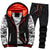 cheap Men-Men&#039;s Hoodies Set Black Blue Light Grey Gray Hooded Camo / Camouflage Zipper Pocket 2 Piece Sports &amp; Outdoor Daily Sports Sportswear Casual Thin fleece Winter Clothing Apparel Hoodies Sweatshirts