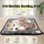 cheap Dog Beds &amp; Blankets-Pet Electric Heating Pad for Dogs &amp; Cats With Anti-bite Steel Cord Waterproof Adjustable Dog Warm Bed Mat Heated Pet Pad 45*45cm