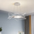 levne Ostrovní světla-LED závěsná svítidla 42/52 cm 3000-6000k 1-světlo lotosového listu akrylová lustrová lampa moderní moderní styl kuchyně jídelna domácí barové světlo 110-120v 220-240v
