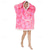 cheap Kigurumi Pajamas-Adults&#039; Character Oversized Hoodie Blanket Wearable Blanket With Pocket Milk Cow Leopard Onesie Pajamas Kigurumi Pajamas For Men and Women Carnival Masquerade Cartoon