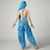 cheap Kids&#039; Dancewear-Belly Dance Kids&#039; Dancewear Top Side Draping Ruching Splicing Girls&#039; Performance Training Short Sleeve Natural Polyester Sequined