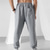 cheap Sweatpants &amp; Joggers-Men&#039;s Joggers Sweatpants Pocket Drawstring High Waist Bottoms Outdoor Athleisure Winter Spandex Breathable Soft Running Walking Jogging Sportswear Activewear Gray White Black / Stretchy