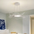 levne Ostrovní světla-LED závěsná svítidla 42/52 cm 3000-6000k 1-světlo lotosového listu akrylová lustrová lampa moderní moderní styl kuchyně jídelna domácí barové světlo 110-120v 220-240v