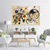 abordables Peintures Célèbres-Peinture à l&#039;huile faite à la main toile art mural décoration kandinsky style abstrait pour la décoration intérieure roulé sans cadre peinture non étirée