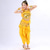 cheap Kids&#039; Dancewear-Belly Dance Kids&#039; Dancewear Top Side Draping Ruching Splicing Girls&#039; Performance Training Short Sleeve Natural Polyester Sequined