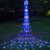 billige LED Strip Lamper-Stjerne Snorlys Utendørs Dekorasjoner 9X2M 180LED Vannfall Tre Feelys med Topp Stjerne Girlander Hagefest Høytid Fargerikt Lys AC220V EU-stikk