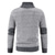 cheap Men&#039;s Cardigan Sweater-Men&#039;s Cardigan Sweater Fleece Sweater Ribbed Knit Cropped Knitted Color Block Queen Anne Warm Ups Modern Contemporary Daily Wear Going out Clothing Apparel Spring &amp;  Fall Navy Blue Dark Gray S M L