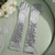 cheap Accessories and More-1950s 1920s Cocktail Dress Gloves Long Gloves The Great Gatsby Solid Color Patchwork Women&#039;s Christmas Halloween New Year Party Prom Bachelorette Party Teen Adults&#039; Gloves