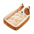 abordables Lits &amp; Hamacs-Chenil pour chien chaud en hiver grands et petits chiens rouge dessin animé chenil pour animaux de compagnie lit pour chien tapis pour chien chenil pour chat fournitures pour animaux de compagnie