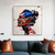 cheap People Paintings-Handmade Oil Painting Canvas Wall Art Decoration Abstract Figure Thick Oil Knife Painting for Home Decor Rolled Frameless Unstretched Painting