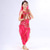 cheap Kids&#039; Dancewear-Belly Dance Kids&#039; Dancewear Top Side Draping Ruching Splicing Girls&#039; Performance Training Short Sleeve Natural Polyester Sequined
