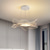 levne Ostrovní světla-LED závěsná svítidla 42/52 cm 3000-6000k 1-světlo lotosového listu akrylová lustrová lampa moderní moderní styl kuchyně jídelna domácí barové světlo 110-120v 220-240v