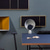 cheap Table&amp;Floor Lamp-LED Table lamp Orbit lights, navy blue 35cm 20W Bedside Lamp