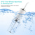 abordables Brosse à Dents Électronique-hydropulseur sans fil dentaire irrigateur oral hydropulseur portable pour les dents avec réservoir amovible de 220 ml rechargeable ipx7 étanche à l'eau nettoyant pour dents avec 3 modes 4 conseils pour les voyages en famille