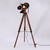 cheap Table&amp;Floor Lamp-Cinema Projector Floor Lamp, Farmhouse Tripod Lamp for Bedrooms Vintage Steampunk Adjustable 59&quot; Black Metal Camera Wooden High Lights for Study Corner, Office,Brown