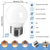 baratos Lâmpadas LED Redondas-10/12pcs 6w lâmpadas globo led 550 lm e14 g45 20 contas led smd 2835 branco quente branco frio branco natural 220-240v