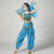 cheap Kids&#039; Dancewear-Belly Dance Kids&#039; Dancewear Top Side Draping Ruching Splicing Girls&#039; Performance Training Short Sleeve Natural Polyester Sequined