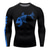cheap Running Tops-Men&#039;s Compression Shirt Running Shirt Long Sleeve Top Athletic Athleisure Spandex Breathable Quick Dry Moisture Wicking Fitness Gym Workout Running Sportswear Activewear Skeleton Blue Gold Black