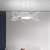 levne Ostrovní světla-LED závěsná svítidla 42/52 cm 3000-6000k 1-světlo lotosového listu akrylová lustrová lampa moderní moderní styl kuchyně jídelna domácí barové světlo 110-120v 220-240v