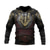 cheap Graphic Hoodies-Men&#039;s Hoodie Pullover Hoodie Sweatshirt Brown Coffee Gray Hooded Graphic Armor Viking Lace up Casual Daily Holiday 3D Print Sportswear Casual Big and Tall Spring &amp;  Fall Clothing Apparel Hoodies