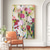 cheap Floral/Botanical Paintings-Handmade Oil Painting Canvas Wall Art Decoration Modern Big Flowers for Home Decor Rolled Frameless Unstretched Painting