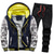 cheap Men-Men&#039;s Hoodies Set Black Blue Light Grey Gray Hooded Camo / Camouflage Zipper Pocket 2 Piece Sports &amp; Outdoor Daily Sports Sportswear Casual Thin fleece Winter Clothing Apparel Hoodies Sweatshirts